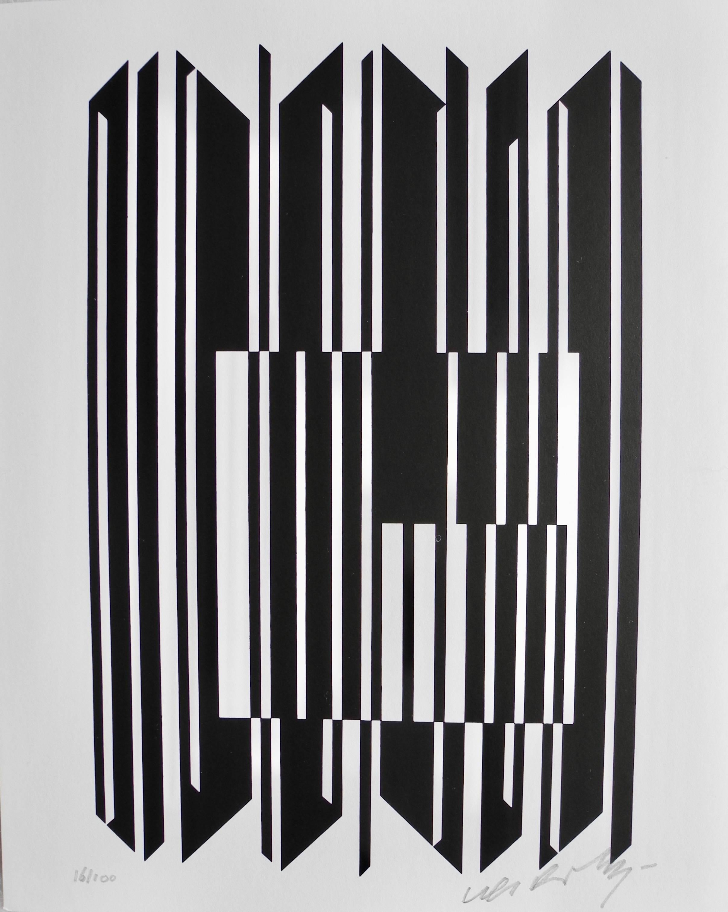 victor vasarely black and white