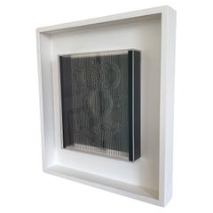 Écran en soie Optical Art Victor Vasarely Venus, 1987, Édition 250