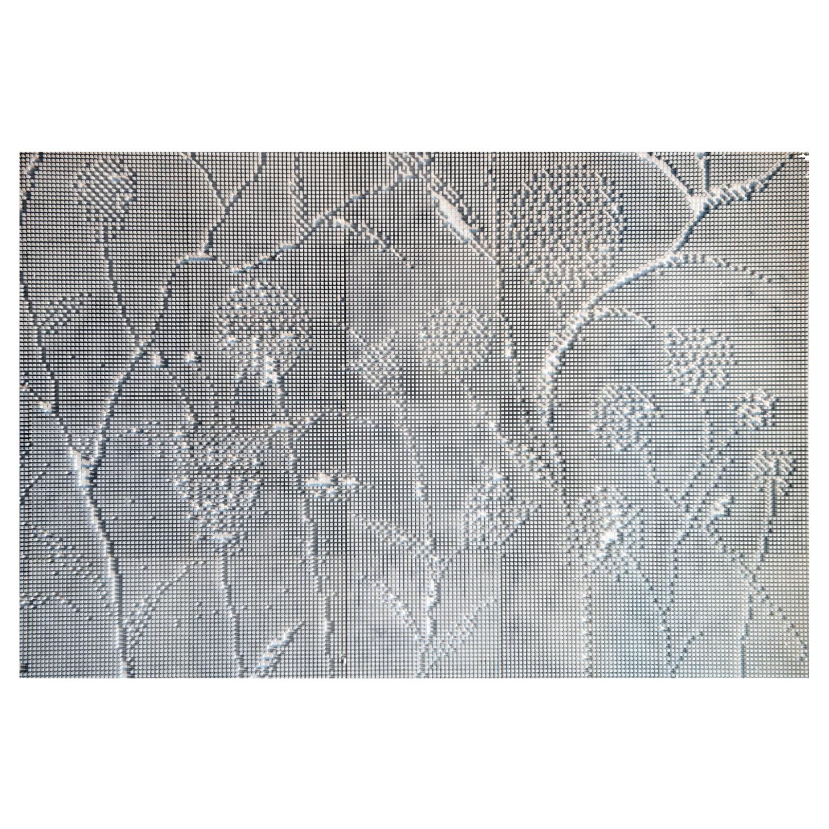 Optische dekorative wandverkleidung aus weißem carrara-marmor von Bufalini Marmi