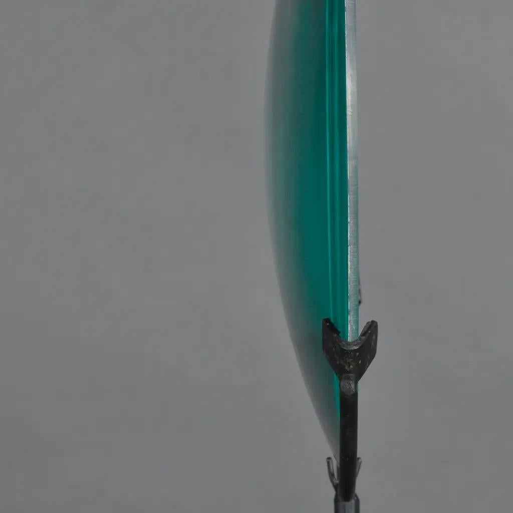 Loupe optique avec support - Verre de précision et métal noir mat Bon état - En vente à Saint-Ouen, FR