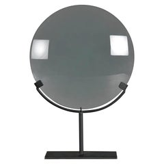 Optical Magnifying Glass with Stand – Precision Glass and Matte Black Metal