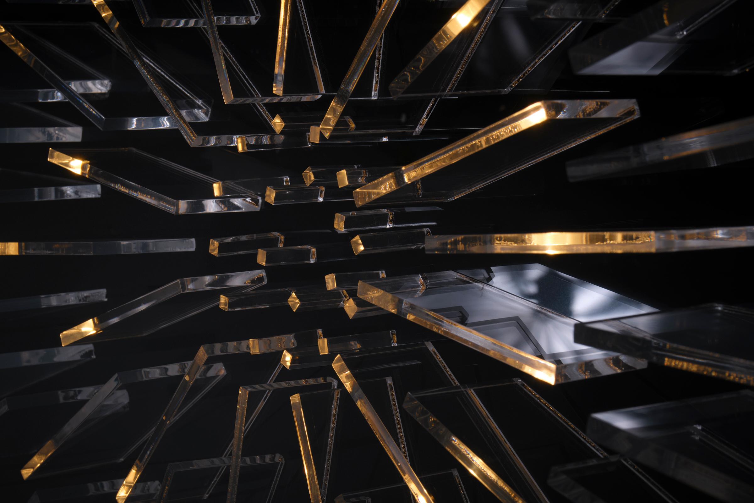 Optical Methacrylate light sculpture, France 1970s In Good Condition For Sale In Rotterdam, ZH