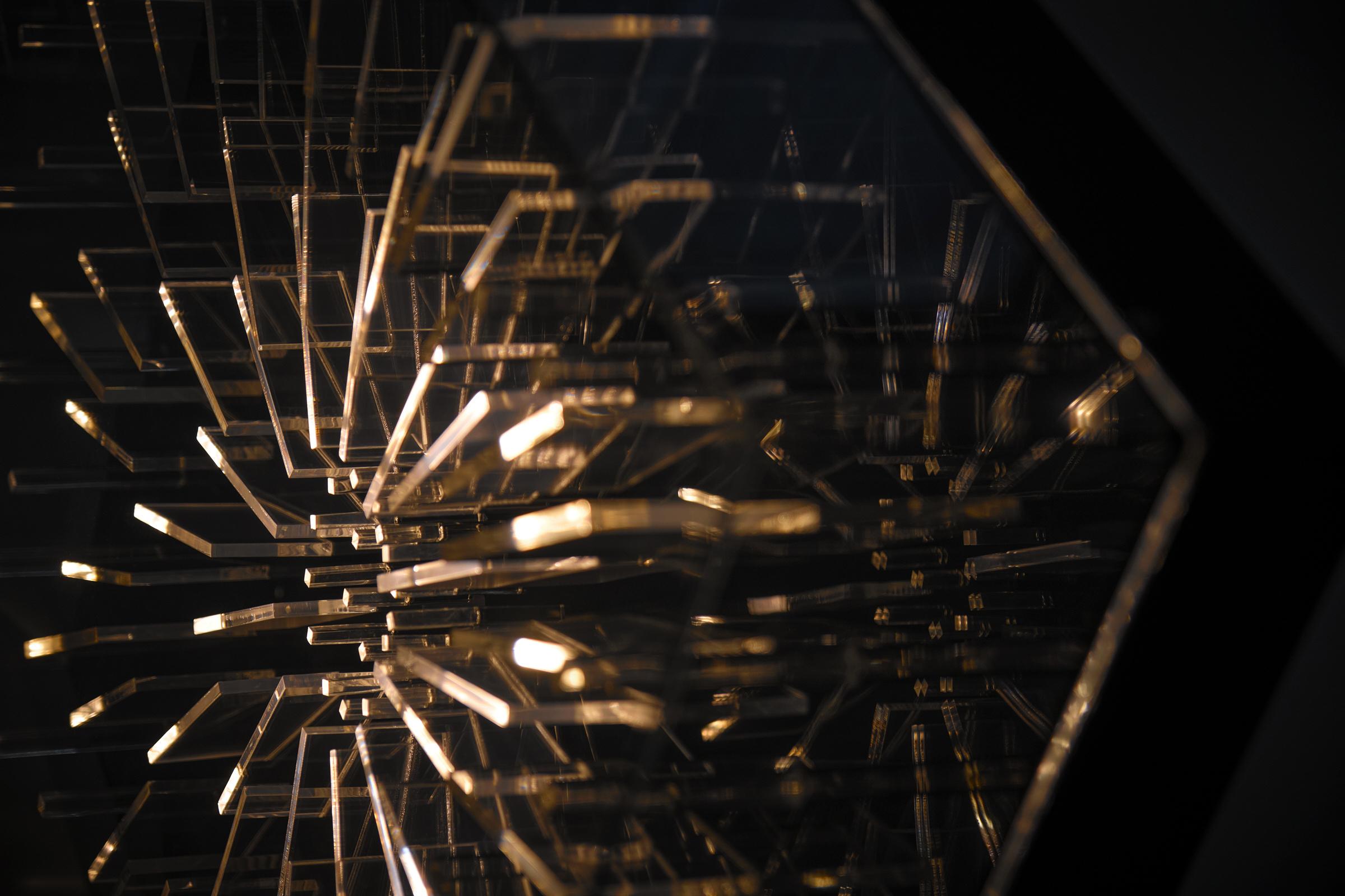Optical Methacrylate light sculpture, France 1970s For Sale 1