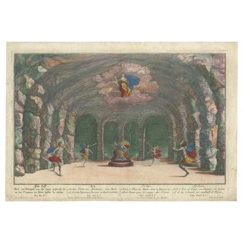 Optical Print of Aeolus, God of Winds – Allegory of Air, circa 1760