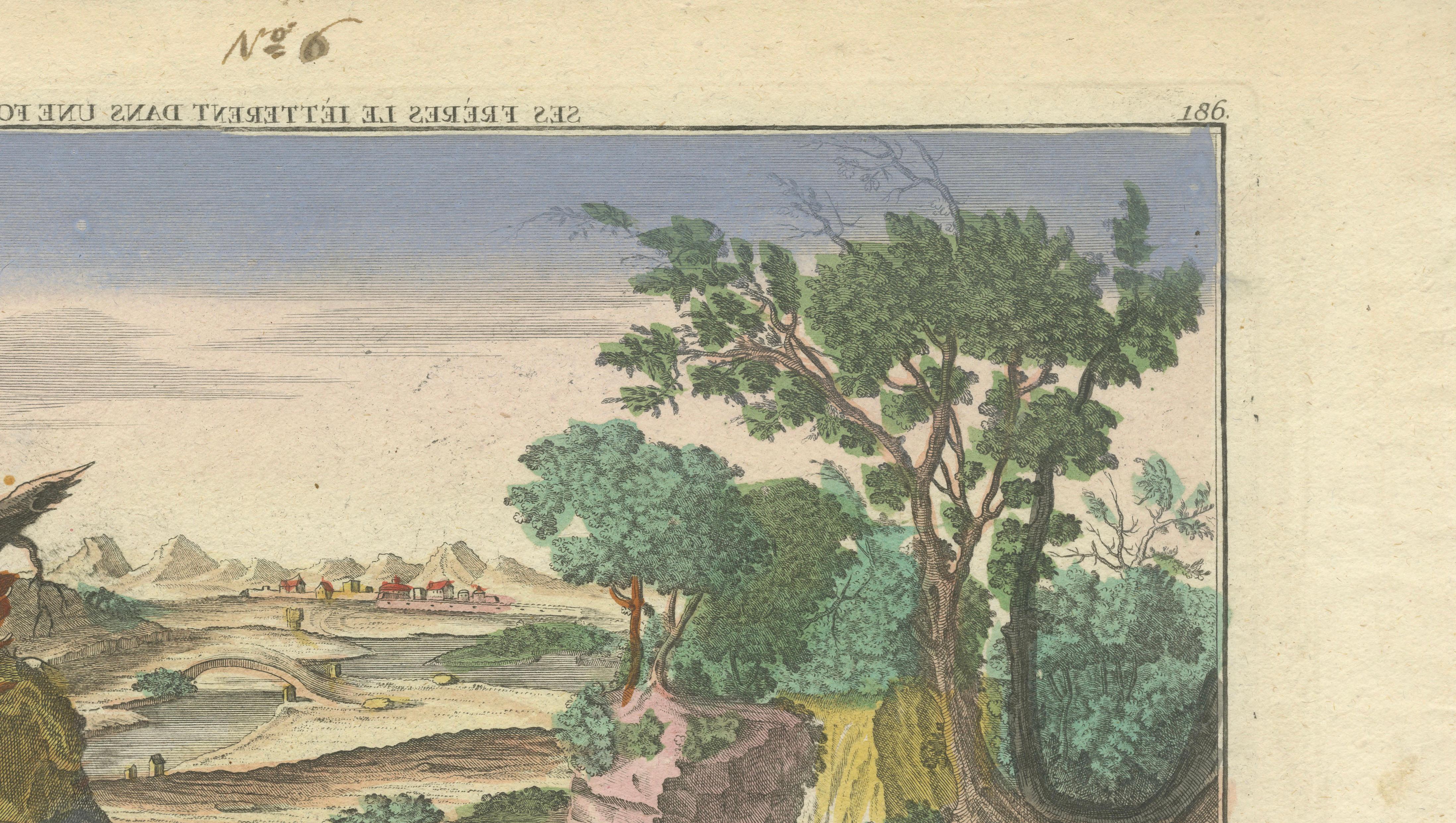 Optical Print of Joseph Thrown into a Pit by His Brothers, 1770 - Biblical Scene For Sale 1