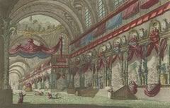 Optical Print or Vue d'optique of a Chinese Temple, ca.1750