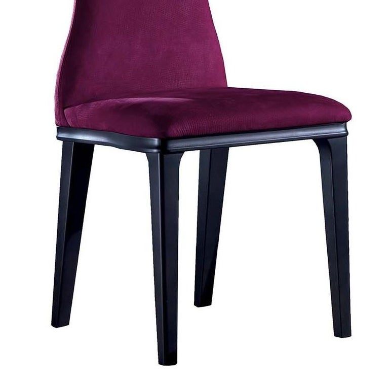 Optical Skin Purple Chair For Sale at 1stdibs