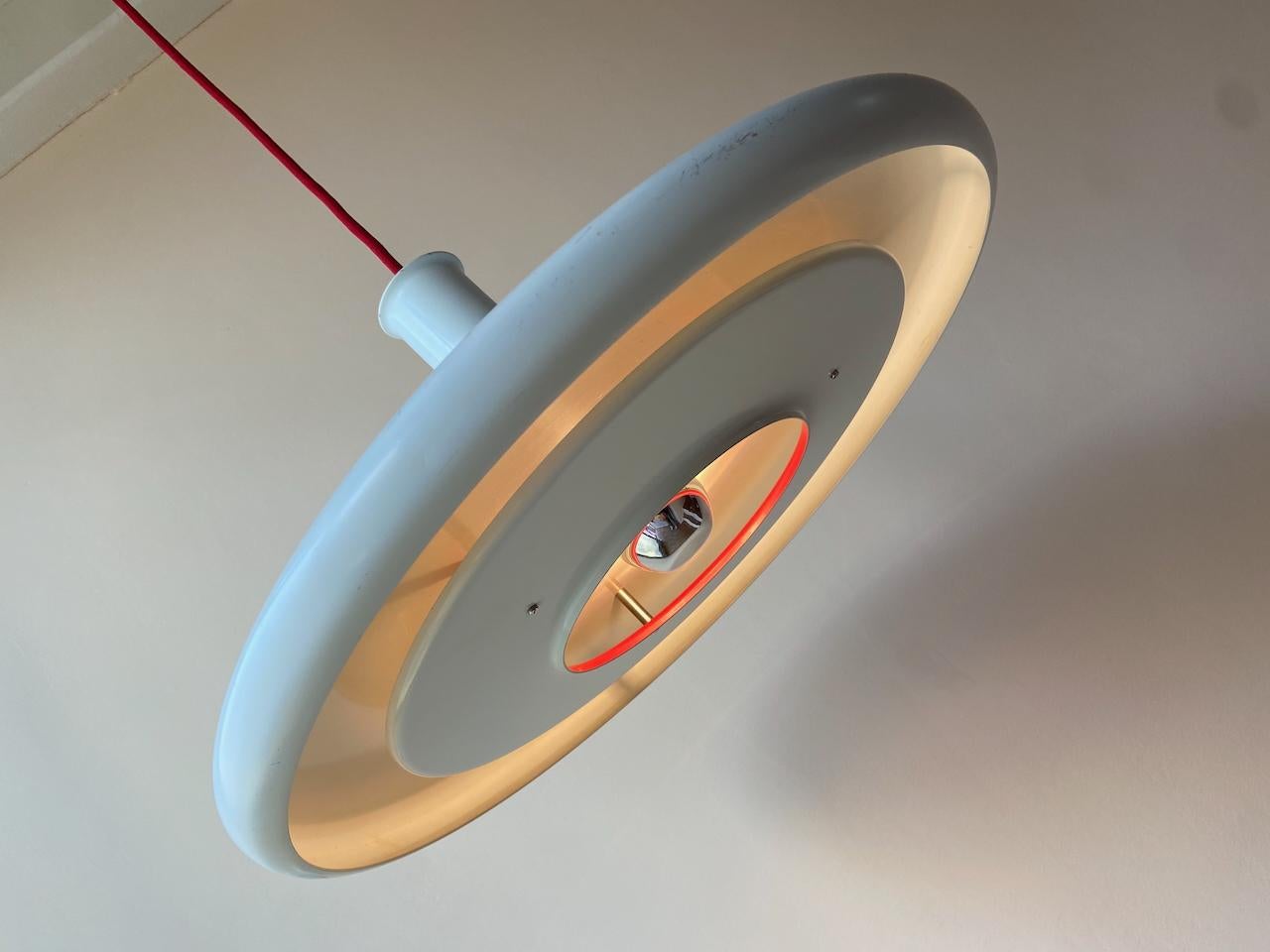 Metallo Pendente Optima 6 Design di Hans Due per Fog and Morup Dänemark in vendita