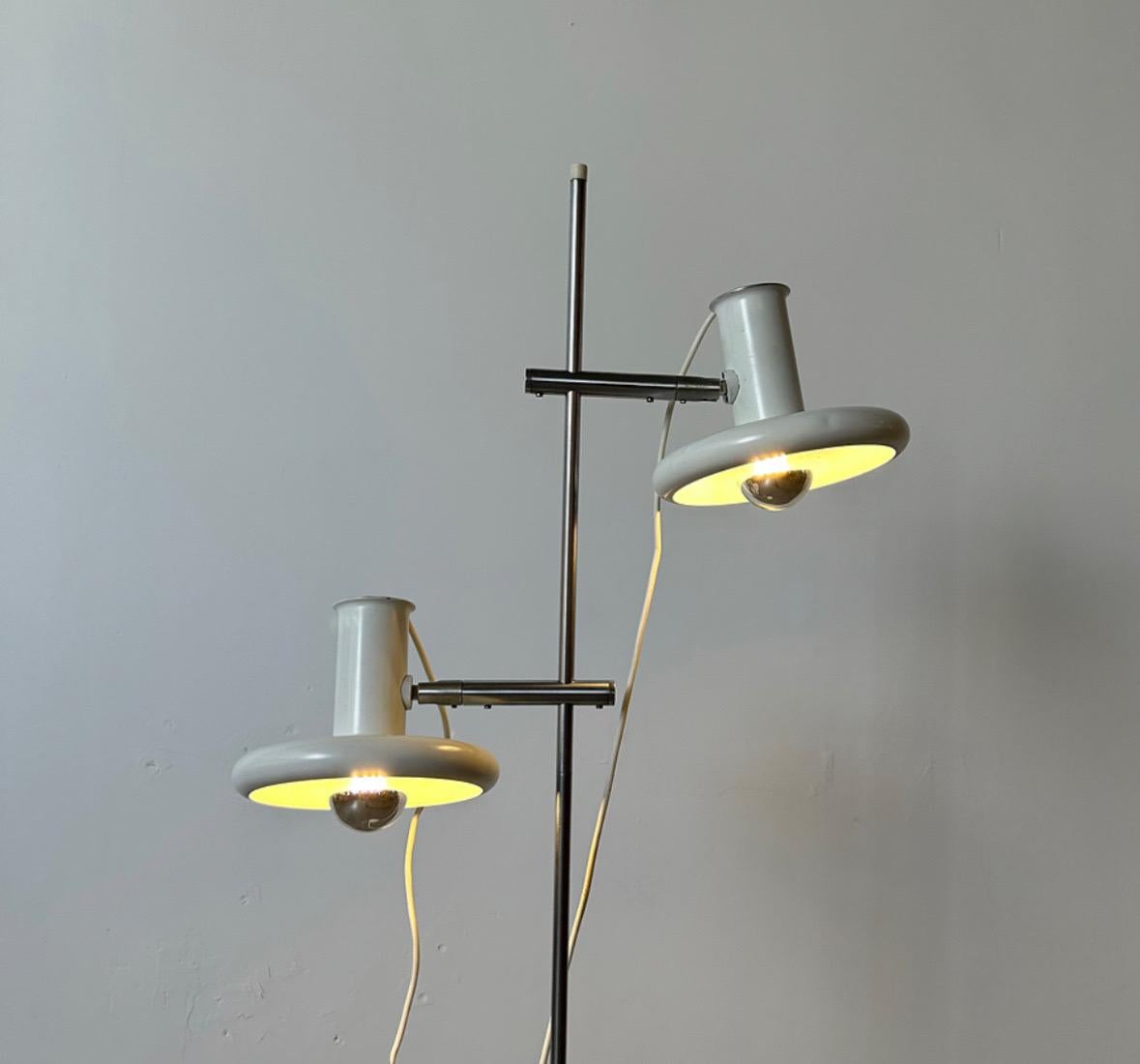 20th Century Optima Danish Floor Lamp by Hans Due for Fog & Mørup, 1970s