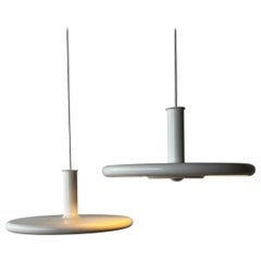 ‘Optima’ Danish pendant lamps by Hans Due for Fog & Mørup, 1970s Denmark