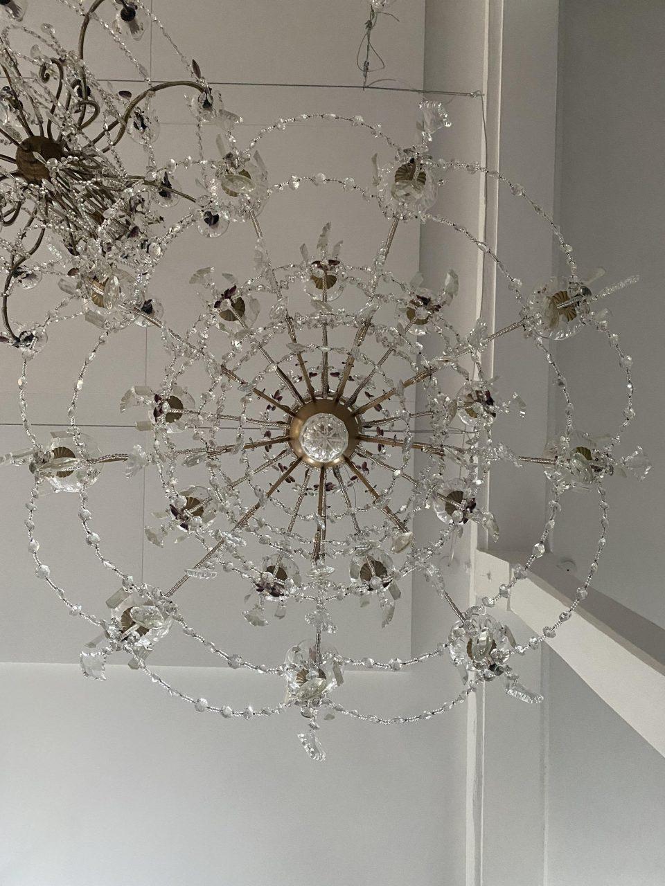 Opulant Large French Chandelier, 1920-30s 3