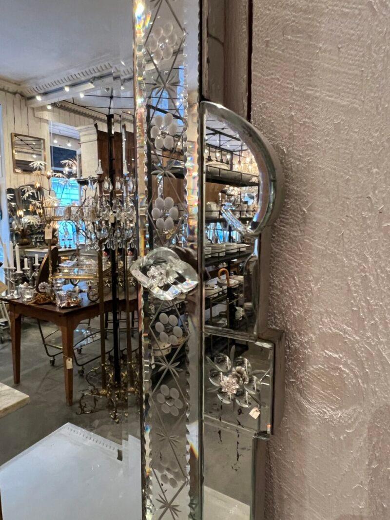 Opulent Art Deco Style Mirror Console-1920s France For Sale 1