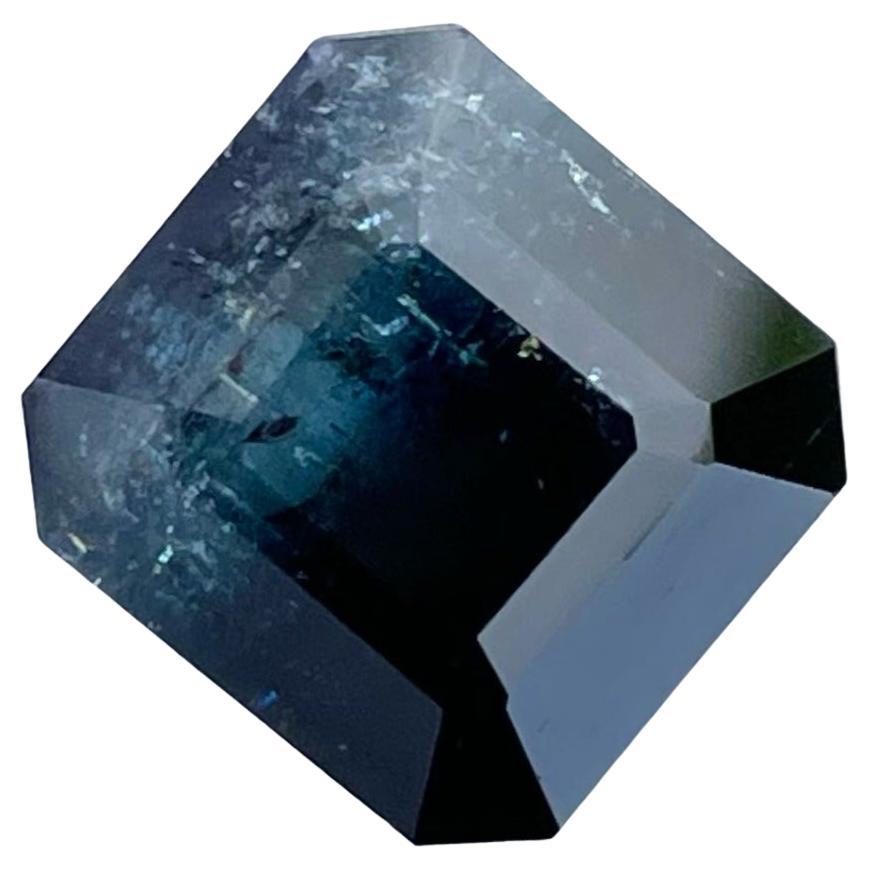 Opulent Bicolor Rare Tourmaline 11.25 carats Emerald Cut Natural Afghani Gem