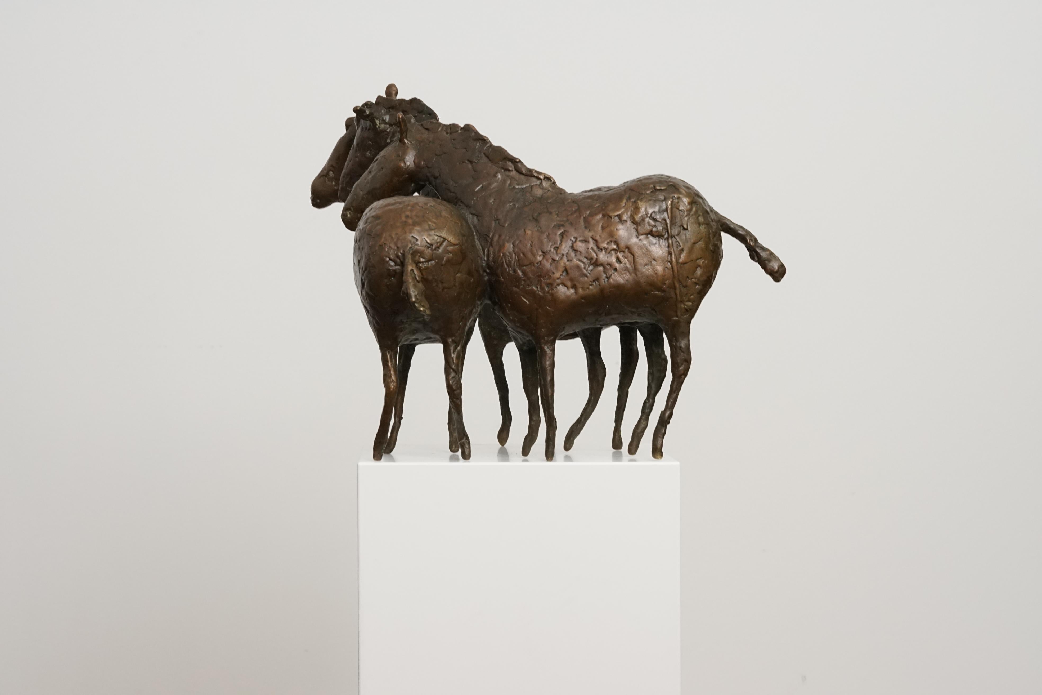 Caballo opulento bronce de Wolfgang Binding 2002 Siglo XXI y contemporáneo en venta