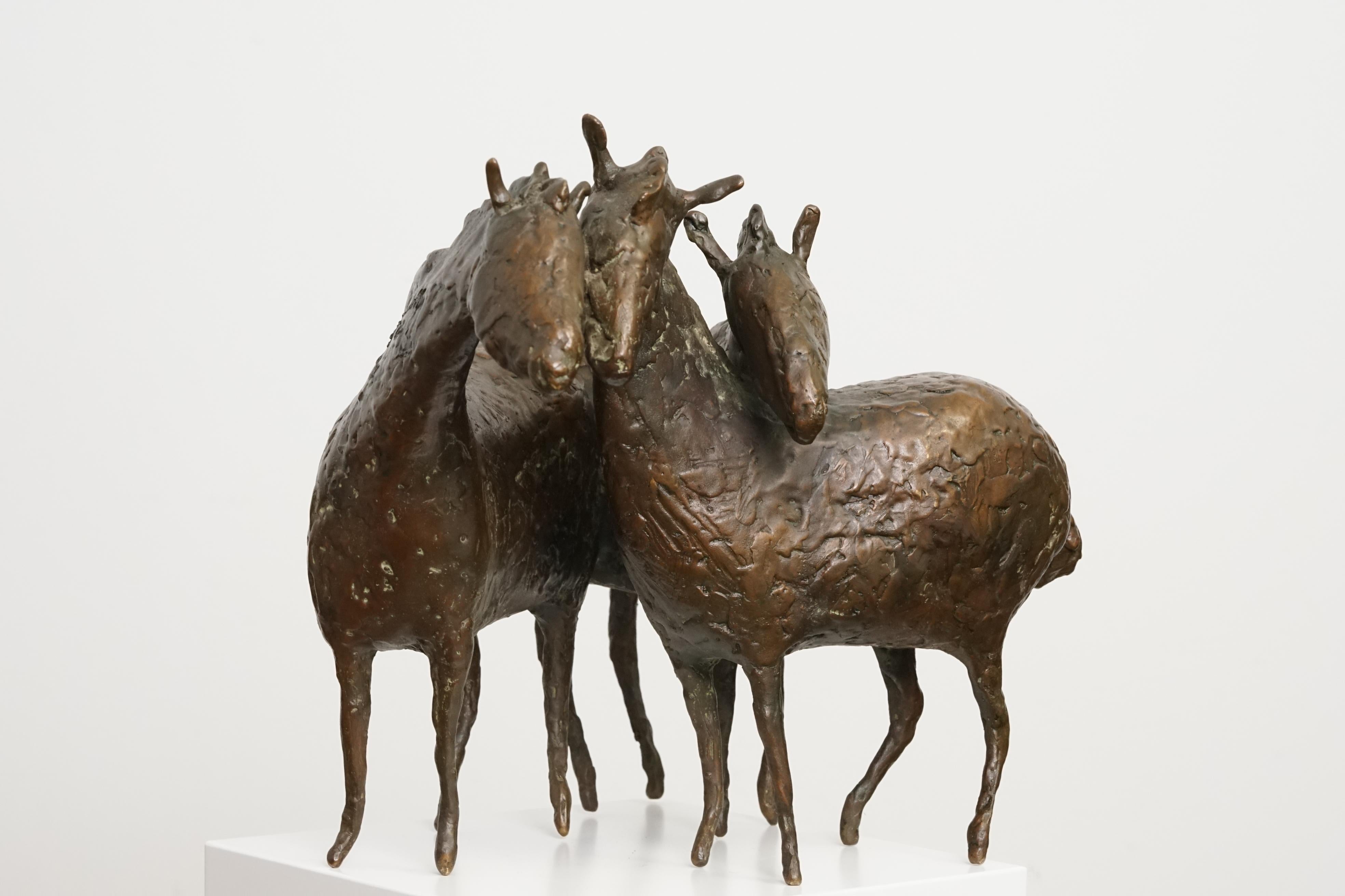 Caballo opulento bronce de Wolfgang Binding 2002 en venta 2