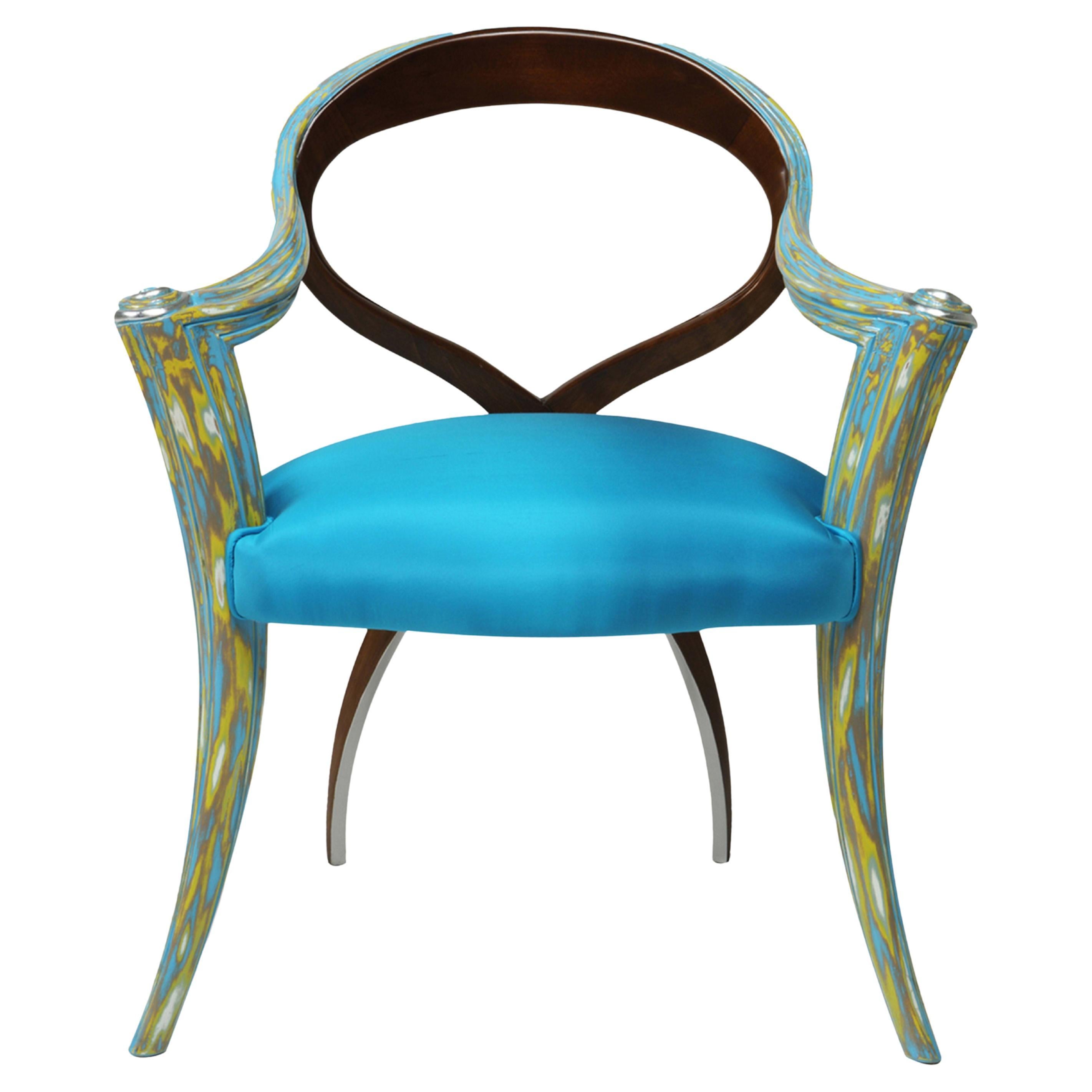 Opus Crazy Glass Chair by Carlo Rampazzi For Sale