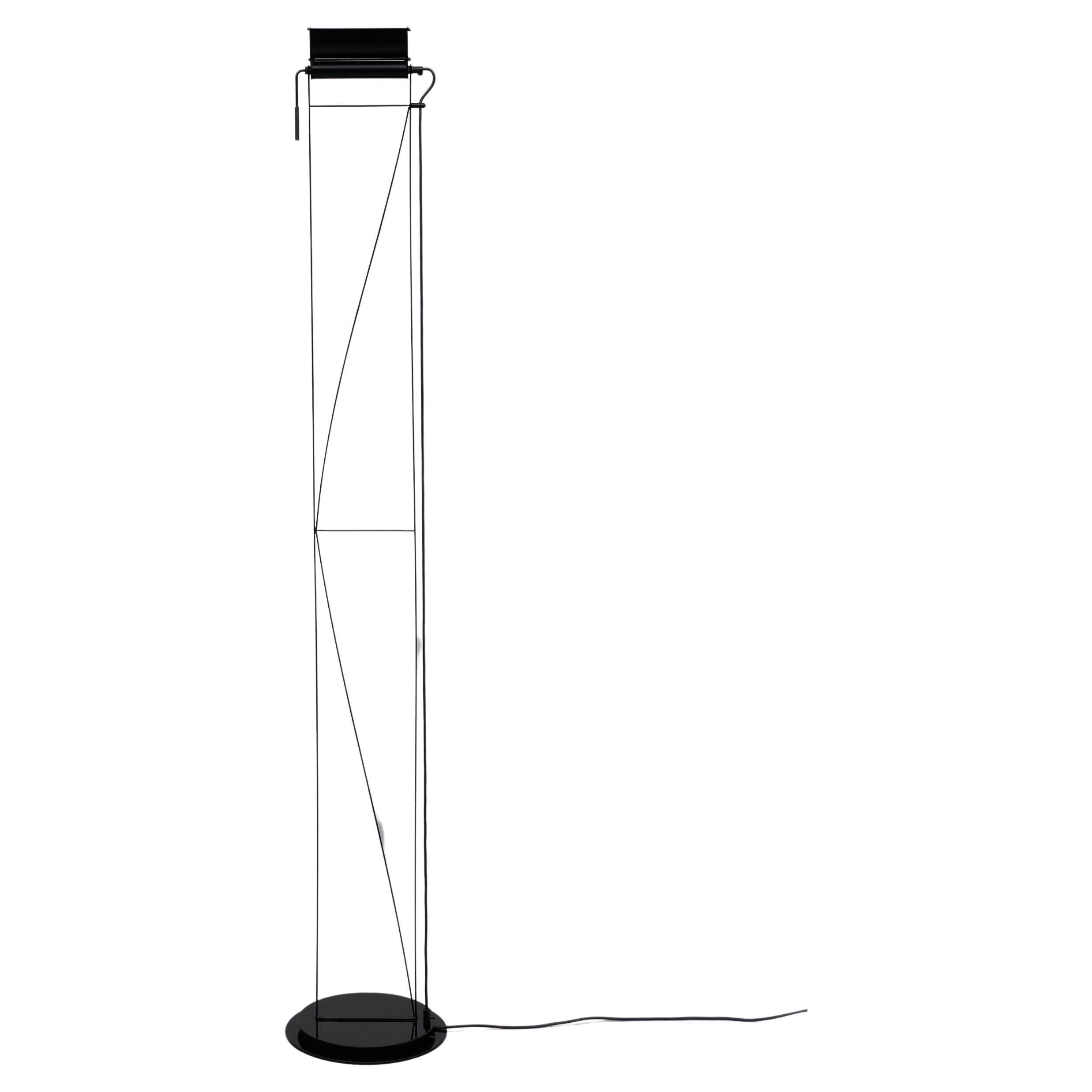Opus floor lamp by A Monica & P Salvo for Lumina, 1980s Italy  For Sale