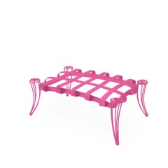 Puf de jardín Opus Fucsia de Carlo Rampazzi