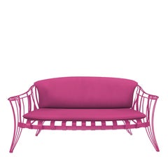 Opus Fuchsia Garden Sofa by Carlo Rampazzi