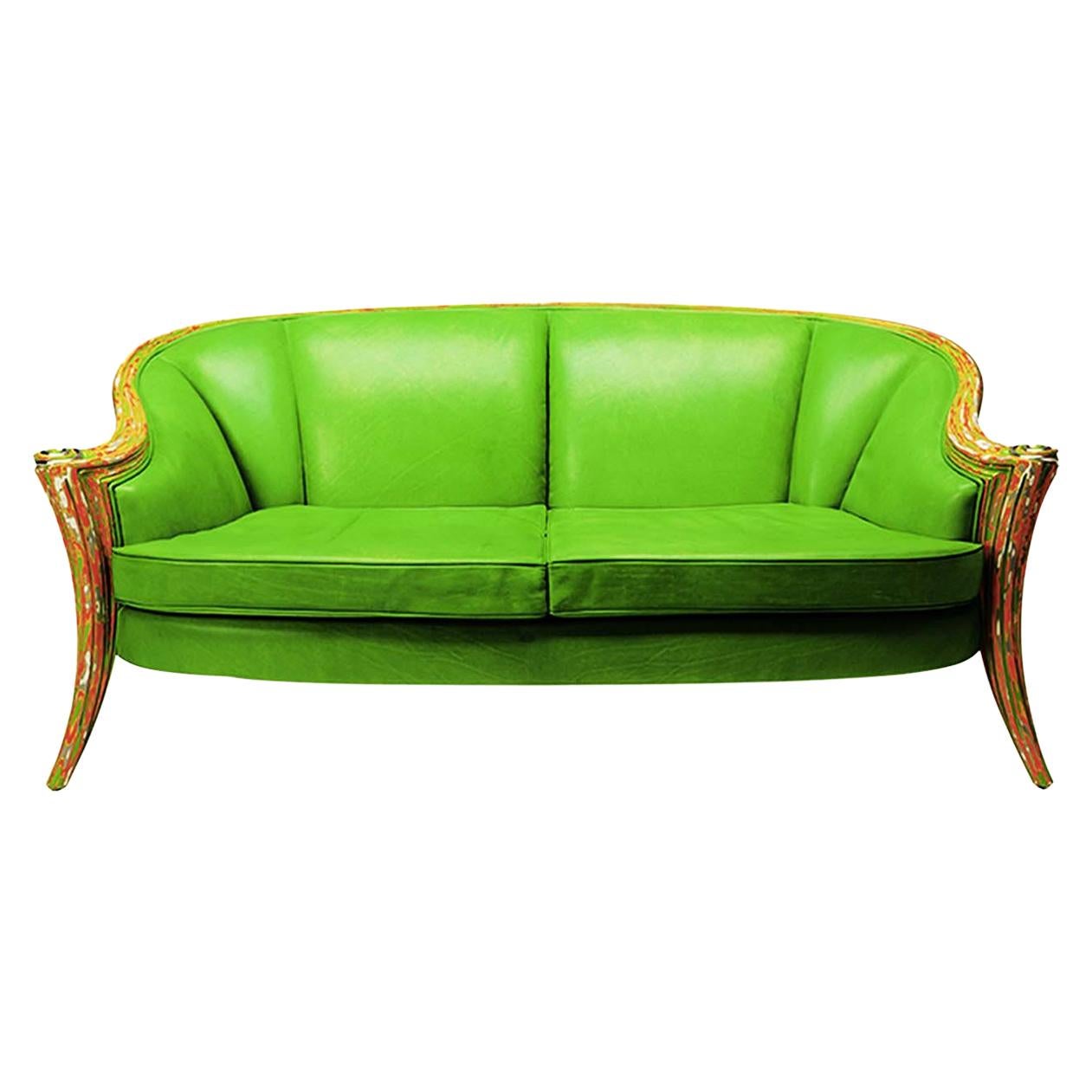 Opus Futura 2-Seat Sofa by Carlo Rampazzi For Sale