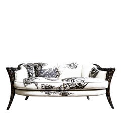 Opus Futura 2-Seat Tattoo Sofa by Carlo Rampazzi