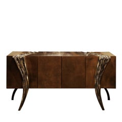 Opus Futura Leather Sideboard