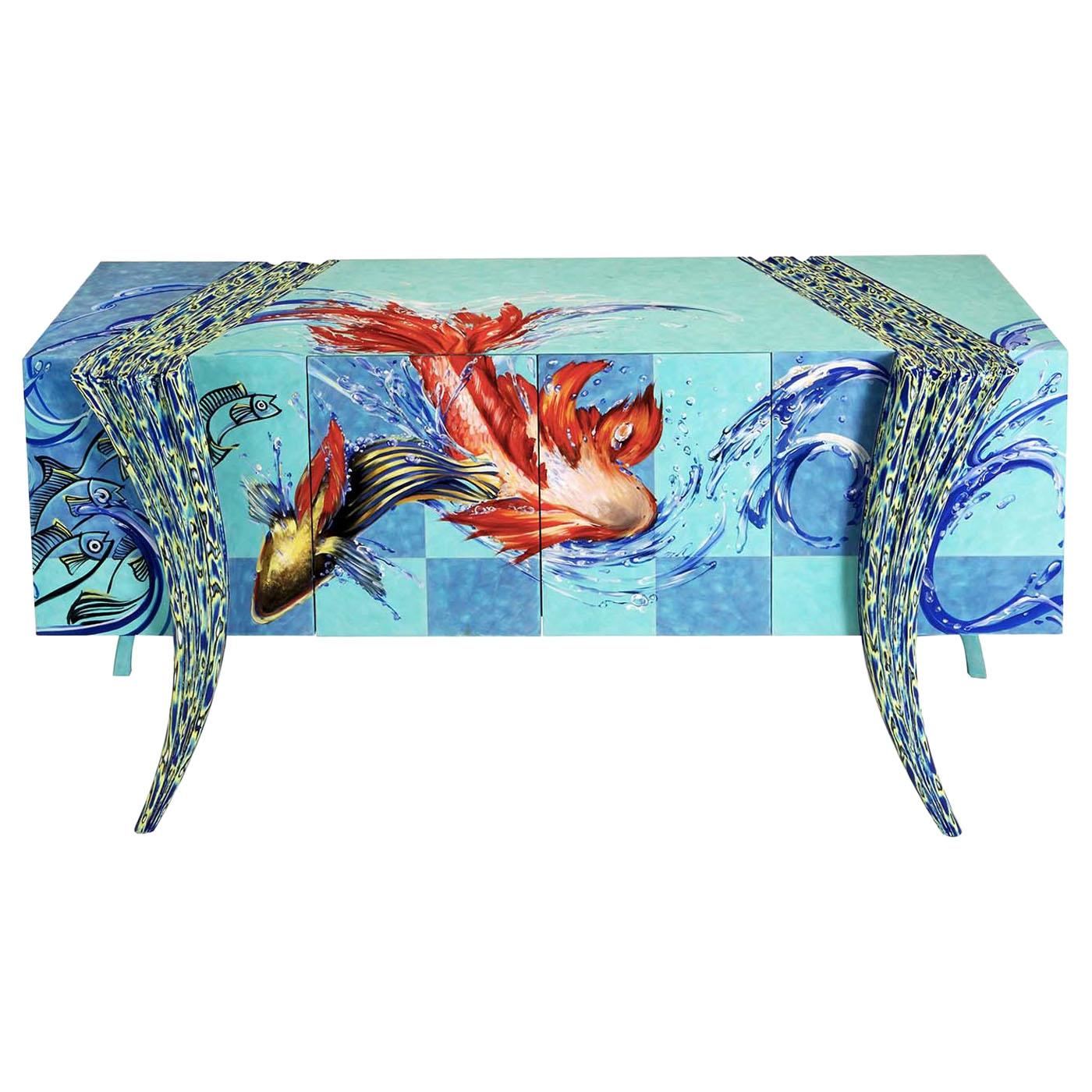 Opus Futura Summer Sideboard by Carlo Rampazzi For Sale