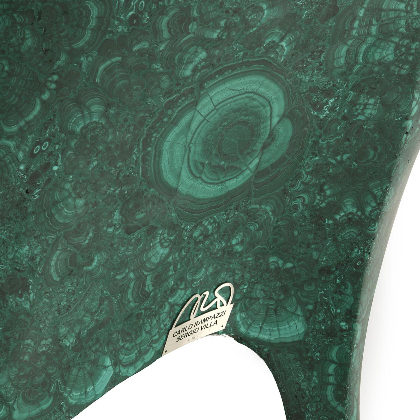 Opus Malachite Armchair By Carlo Rampazzi For Sale 2