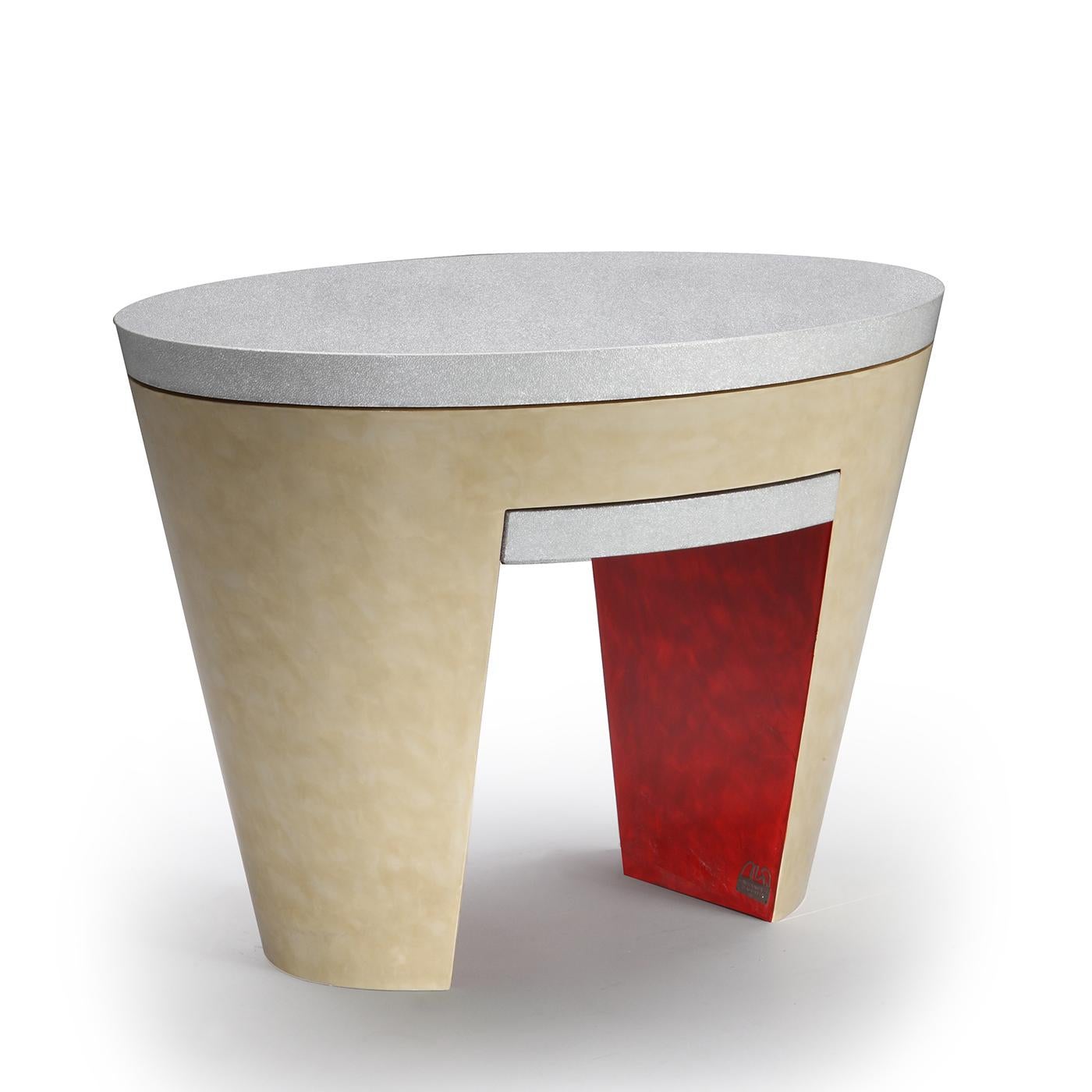 XXIe siècle et contemporain Table d'appoint Opus en stuc vénitien par Carlo Rampazzi en vente