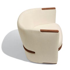 Fauteuil Opus White par Giorgetti