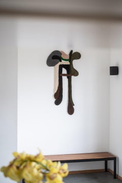 Opus XLIII Handmade Wool Tapestry by Mira Sohlen