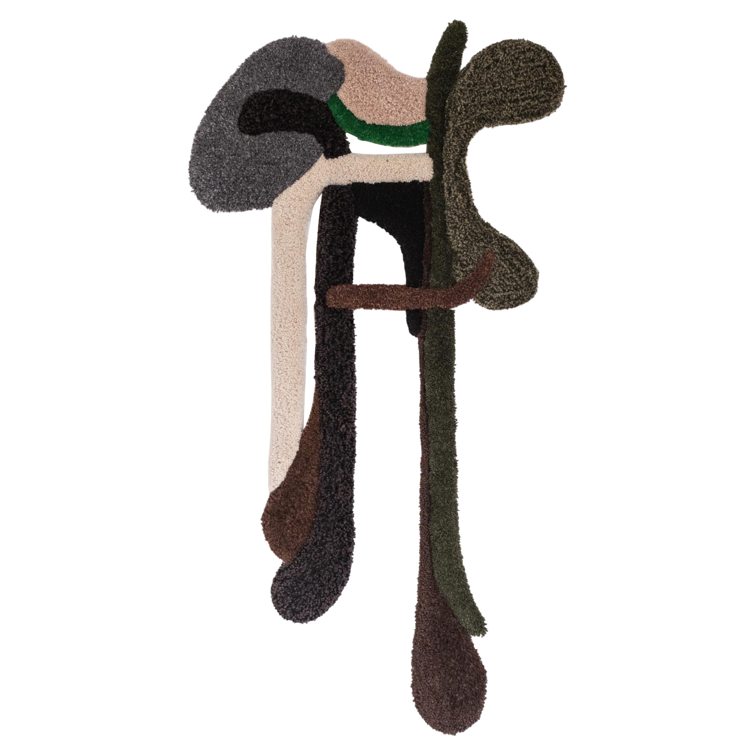 Opus XLIII Handmade Wool Tapestry by Mira Sohlen