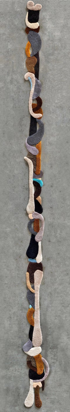 Opus XXXIX Handmade Wool Tapestry by Mira Sohlen