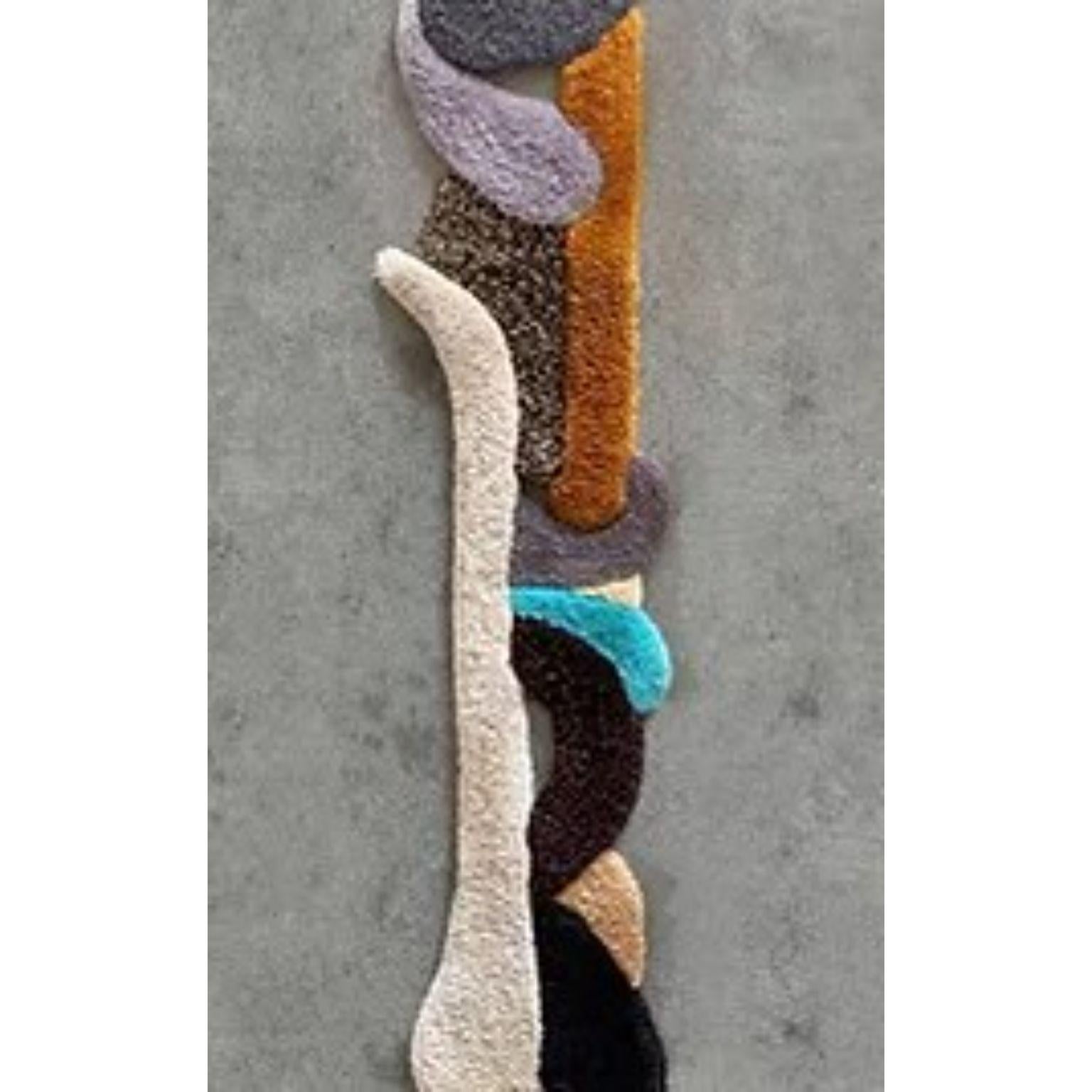 Belgian Opus XXXIX Handmade Wool Tapestry by Mira Sohlen For Sale