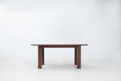 Ora 76" Black Walnut Dining Table