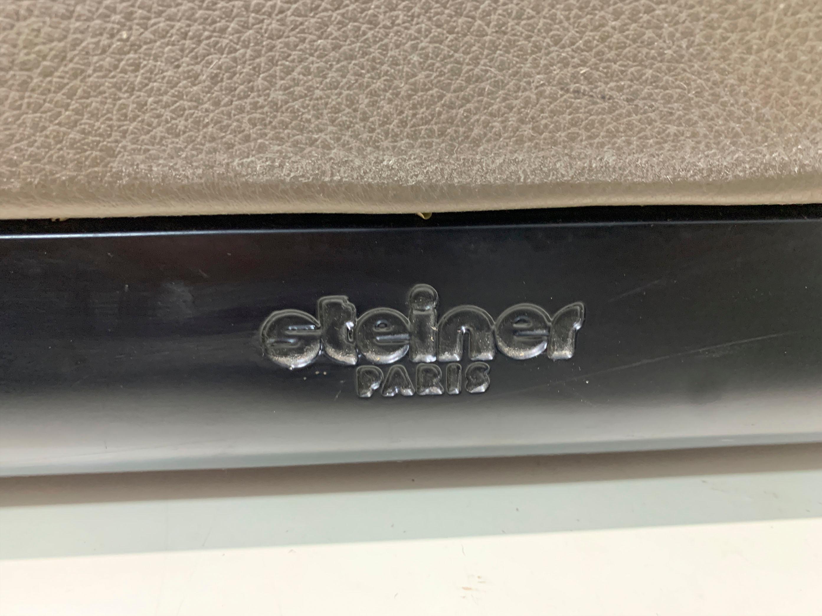 Fauteuil Ora-Gami avec repose-pieds conçu par Ora Ito pour Steiner Paris en vente 4