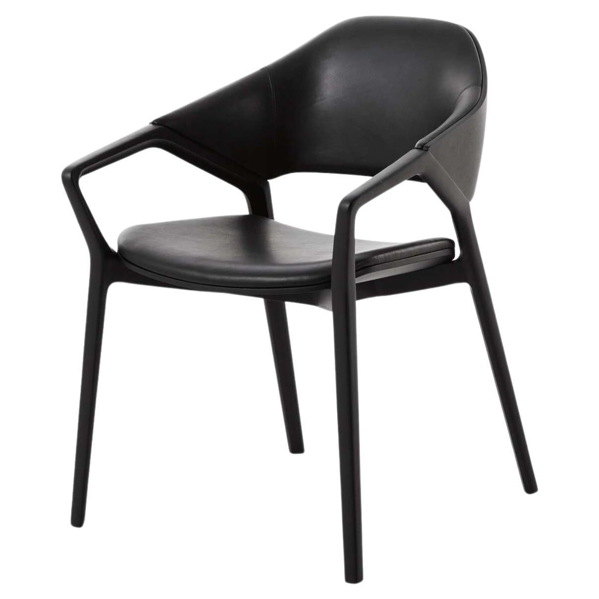 Ora Ito, Frassino Tinto Nero Ico Chair For Cassina