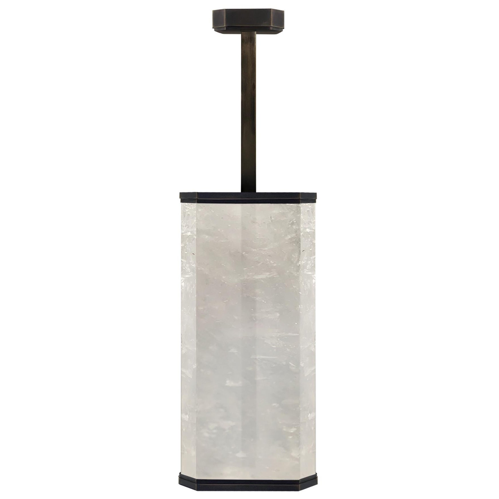 ORA Rock Crystal Pendant light By Phoenix