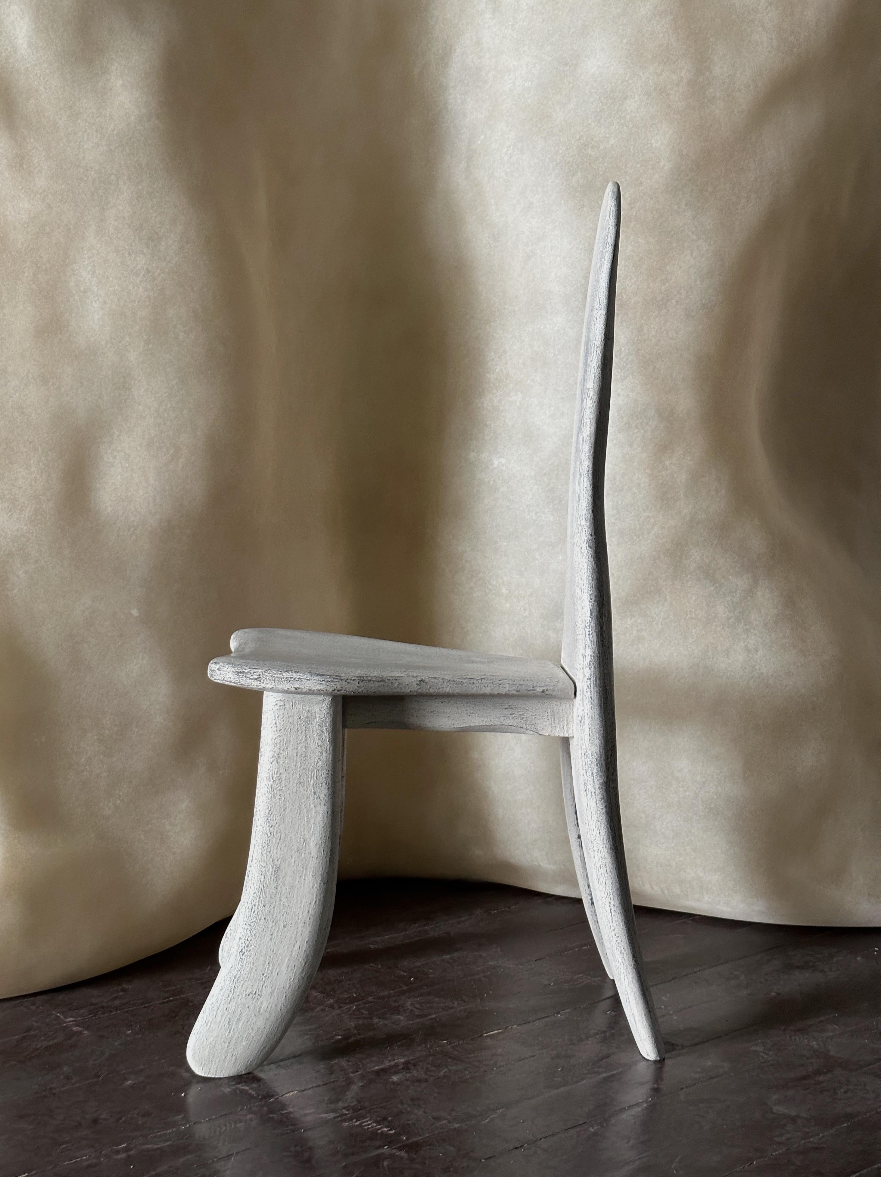 Contemporary Oracle Bone Script Chair by kar For Sale