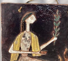 Oracle of Delphi Ceramic Wall Art