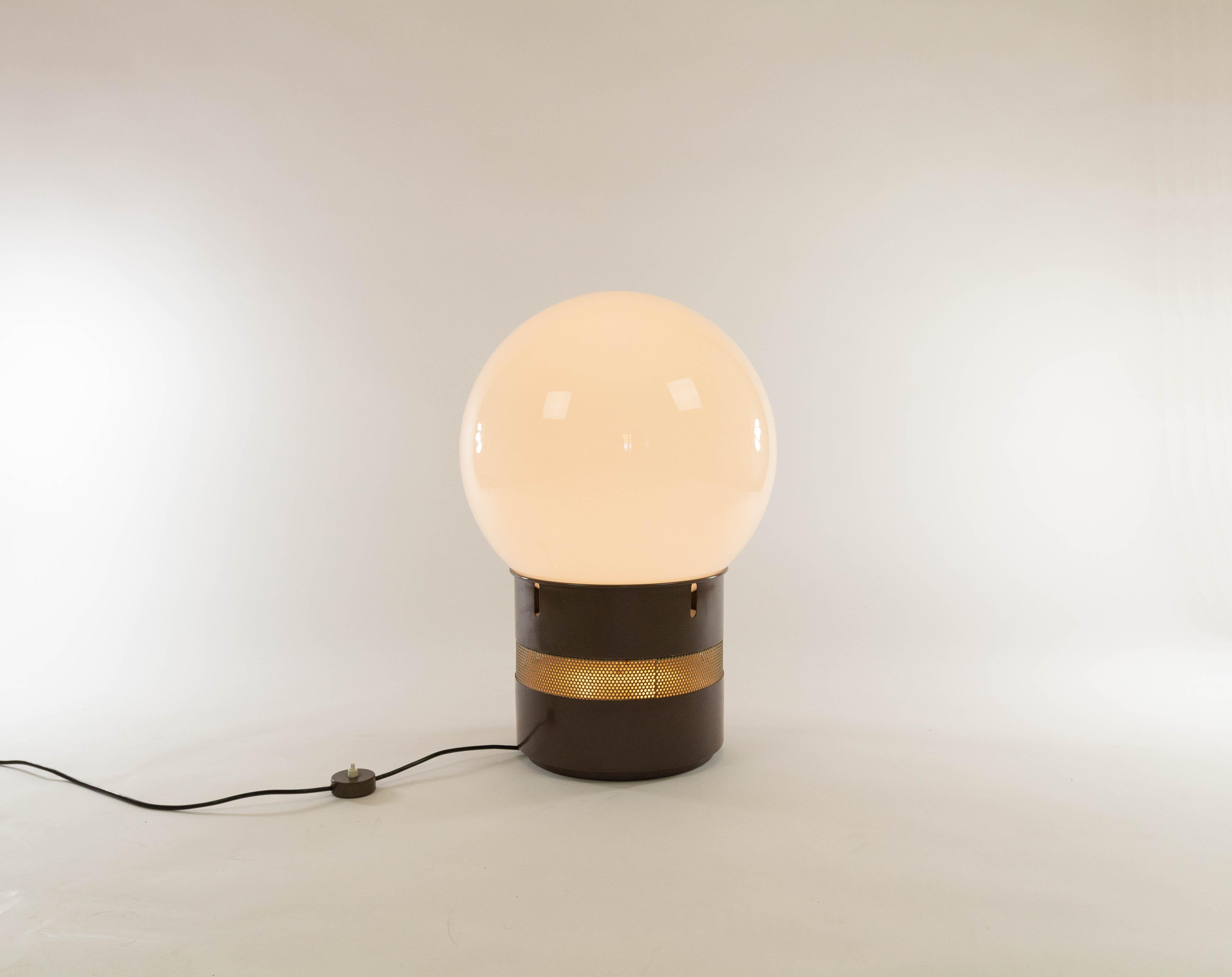Glass Oracolo and Mezzoracolo lamps by Gae Aulenti for Artemide, 1969