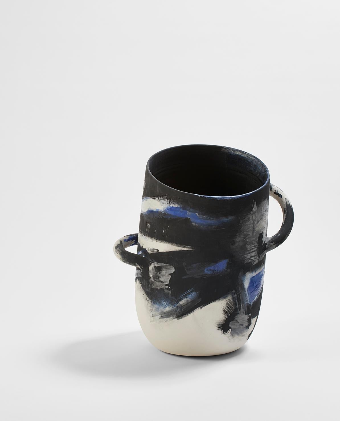 Orage ceramics are one off pieces, designed by the French artist Benjamin Poulanges who is represented by Galerie Negropontes. 

Multi-faceted artist Benjamin Poulanges offers a distinctive vision. His experience is far-ranging, his mind open to