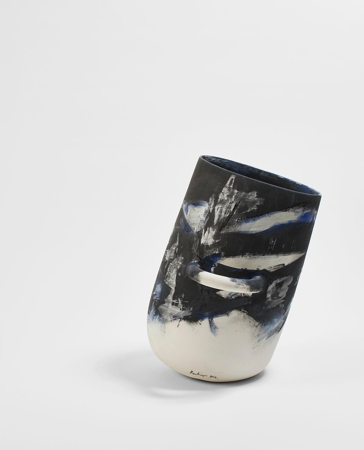 French Orage XV Ceramic by Benjamin Poulanges For Sale