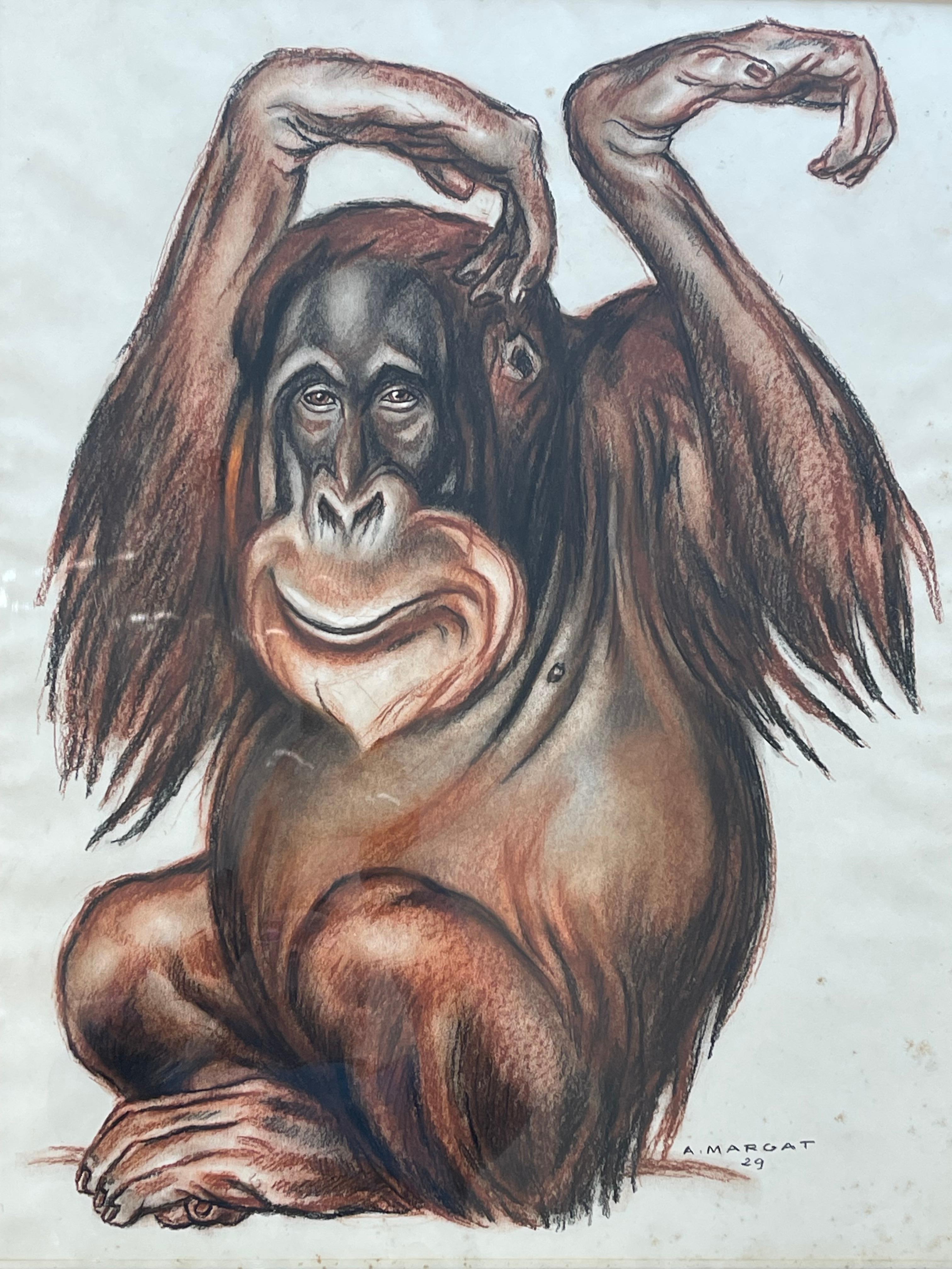 André Margat è un artista francese molto conosciuto per le sue rappresentazioni di animali. È membro del 