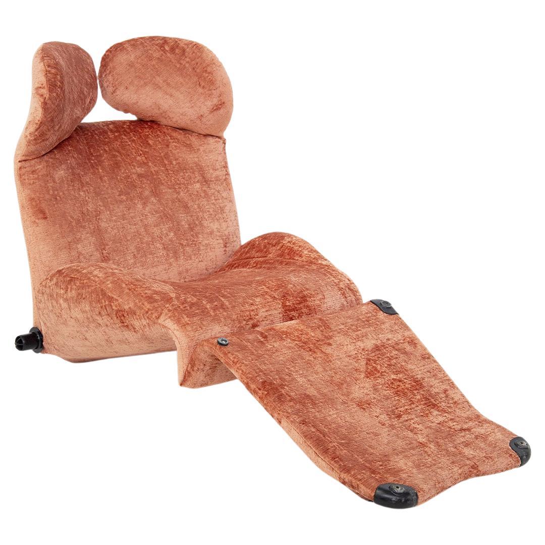 Orange 111 Wink Chaise Longue by Toshiyuki Kita for Cassina