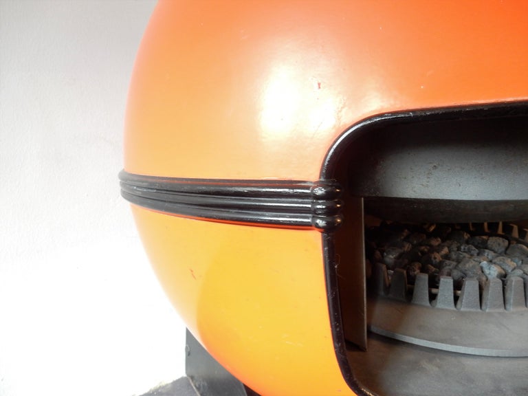 Orange '2000' Gas Heater by Richard Wolthekker for Faber, the