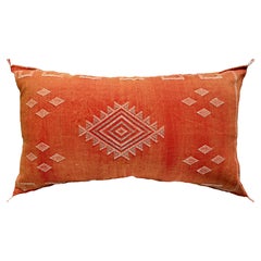 Orange 35"L Moroccan Accent Pillow