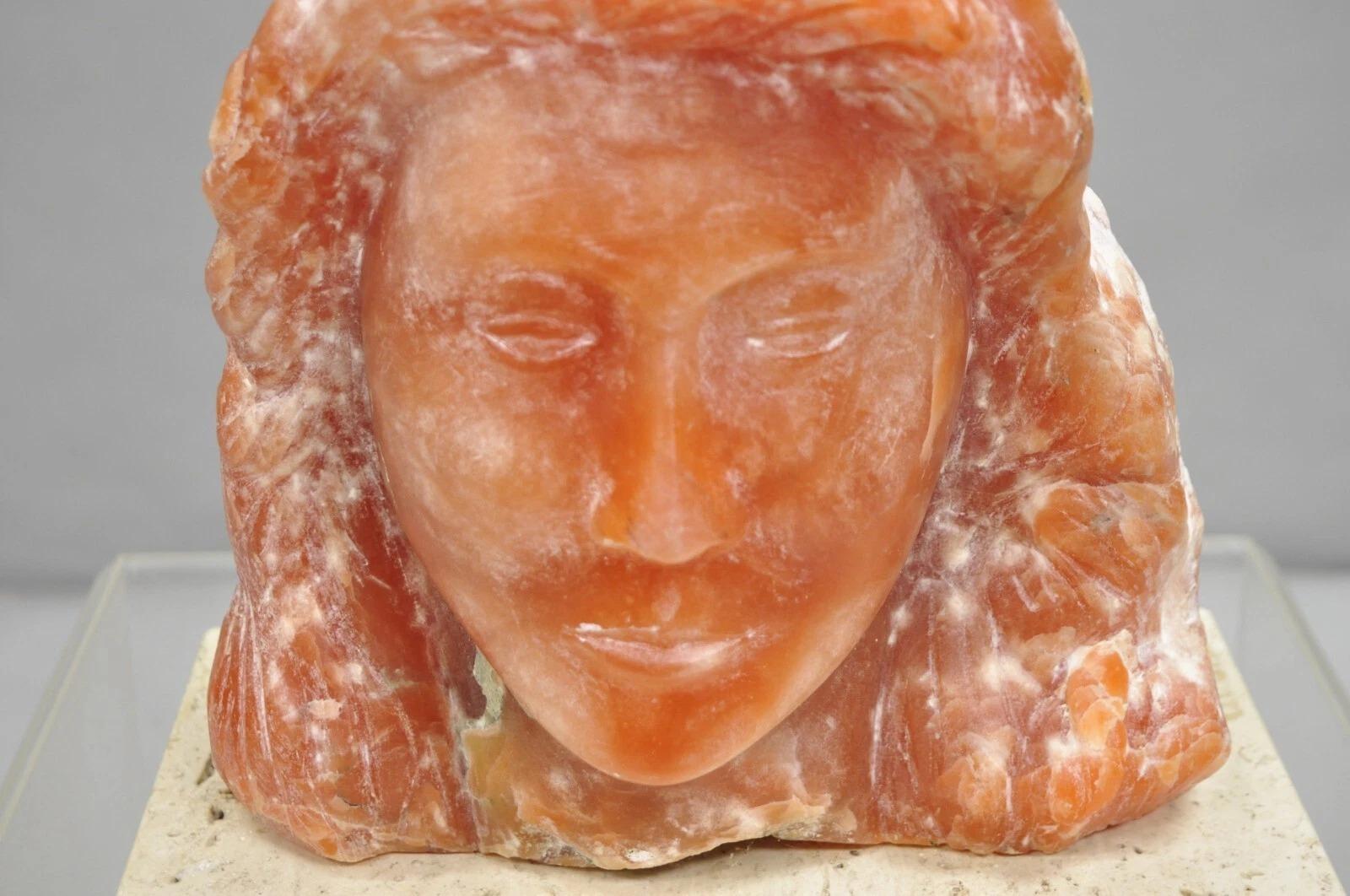 Nativo americano Busto scultura 