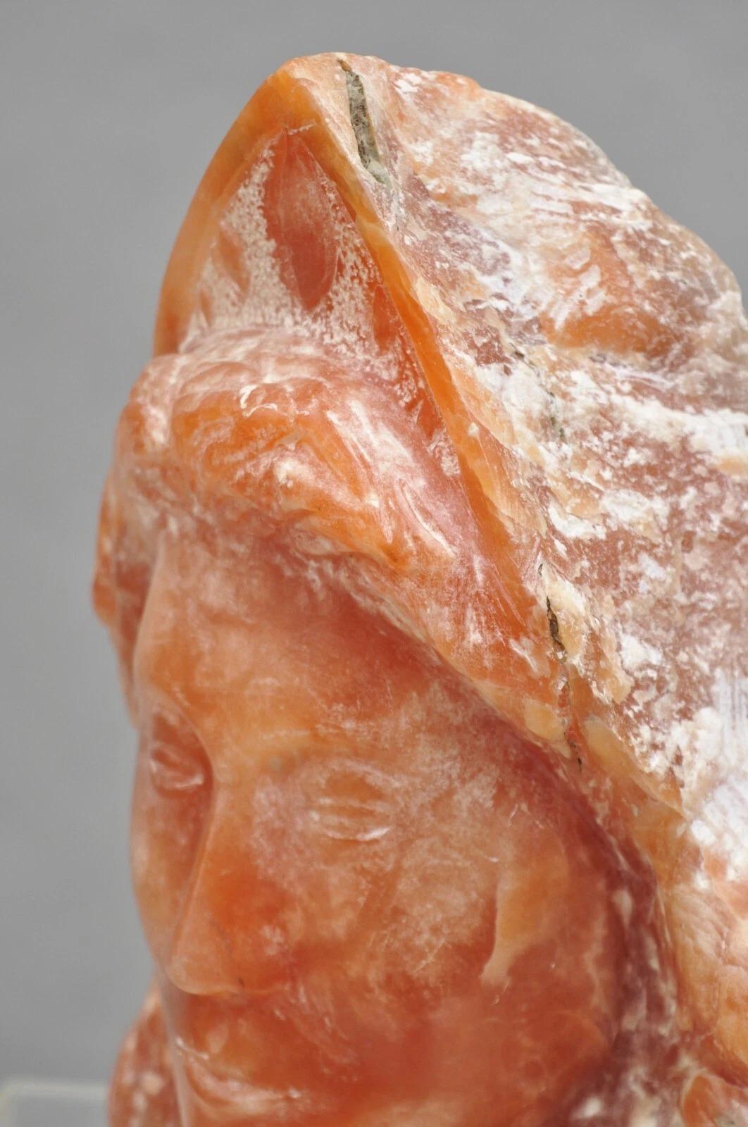 Alabastro Busto scultura 