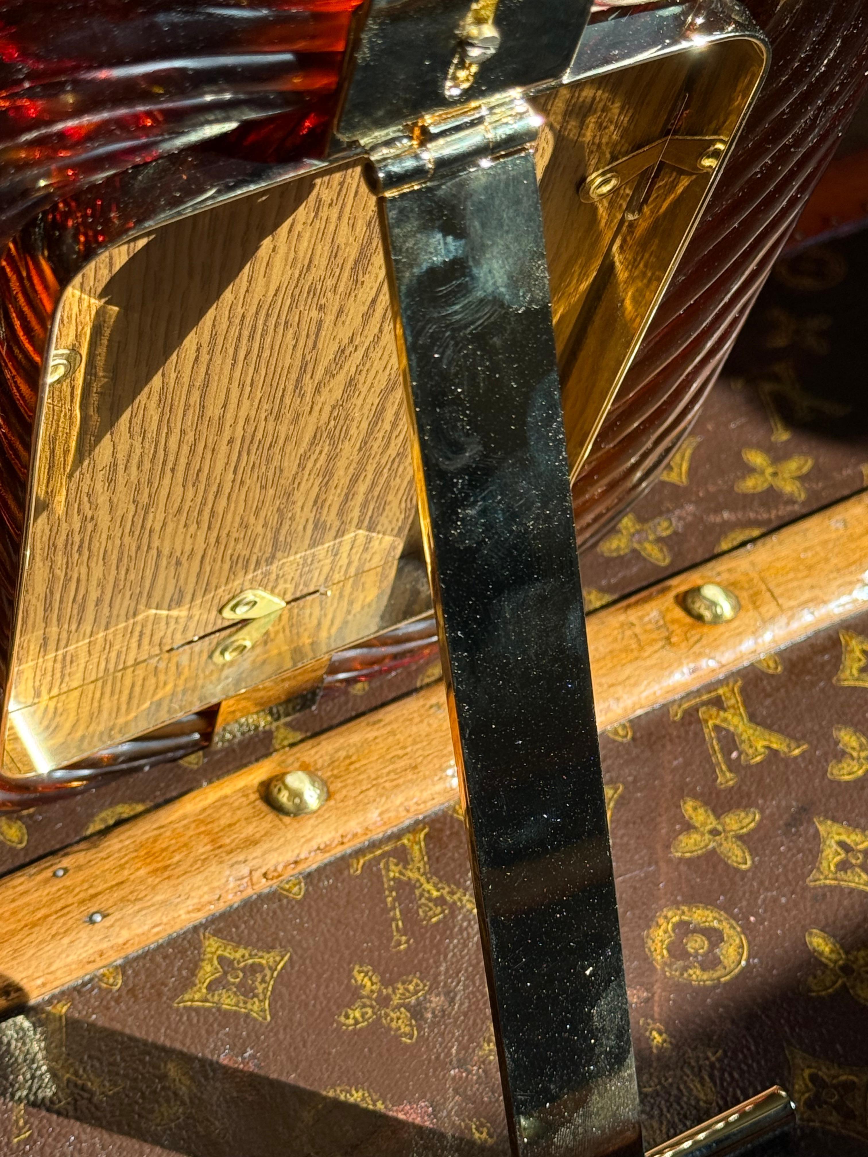Marco de fotos naranja ámbar dorado trenzado de cristal de Murano y latón Siglo XXI y contemporáneo en venta